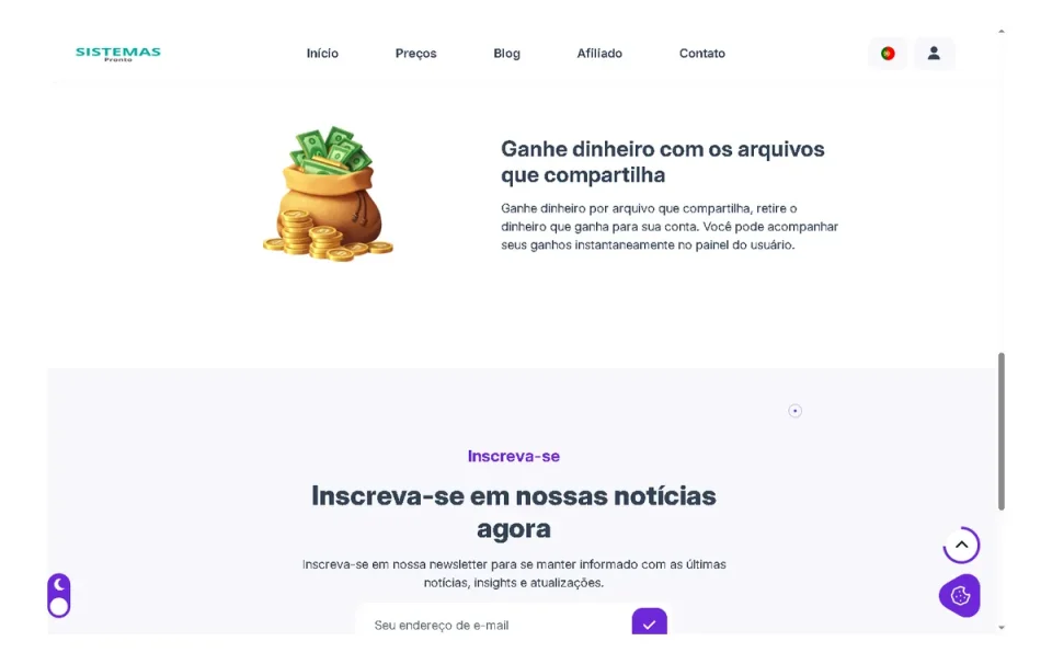 Script Avançado Para Hospedagem De Arquivos
