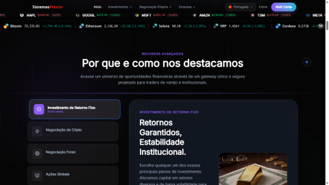 Script Php De Trading Investimentos,forex, Ações Negociação 13
