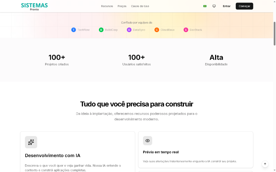 Script SaaS Para Criação De Sites Com Inteligência Artificial