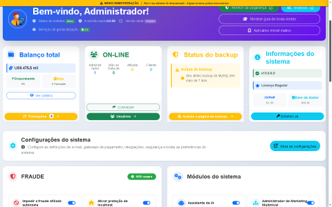 Sistema de Afiliados e Fornecedores Completo 12