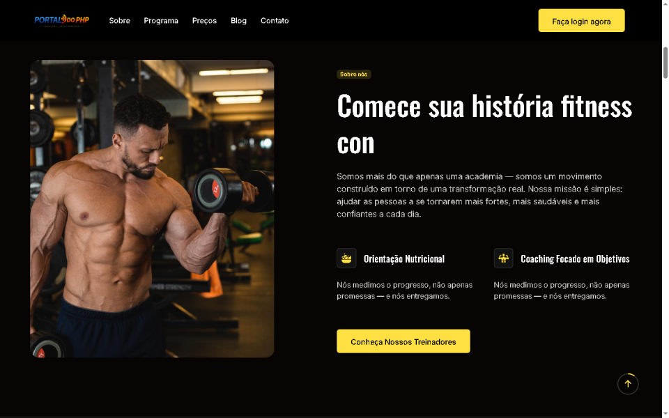 Sistema Para Academias E Centros De Treinamento Físico
